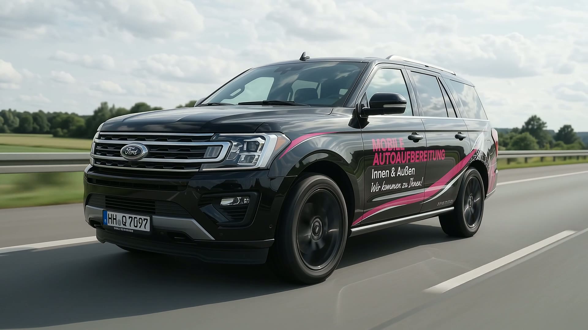 MASSO Ford Expedition – mobile Aufbereitungsstation unterwegs in Hamburg